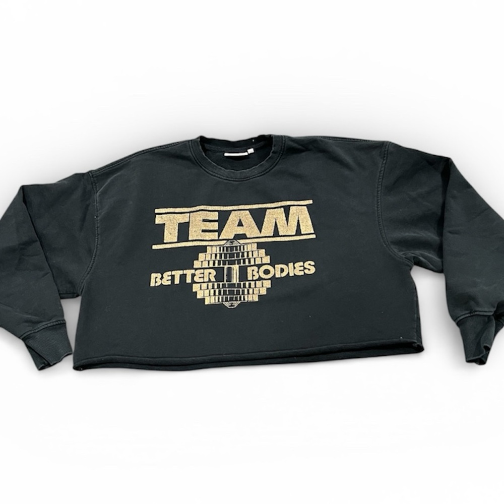 BETTER BODIES Team Crop Sweatshirt